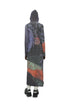 Drawing by Kristina HOOD DRESS -TWO BUDDAHS- *Last1